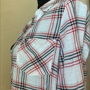 Joie Long-Sleeve, Button-Up Top